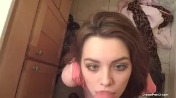 Cute Girlfriend facial