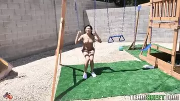 Having a little fun.