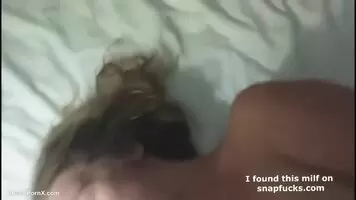 Amateur teen having facial