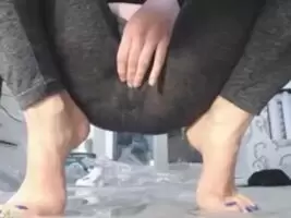 Best Yoga Pants Squirt!