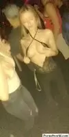 Blondes in a night club!