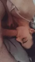 Baby with her bottle
