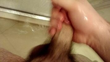 Repost big cumshot after a few days not touching my dick PMs comments welcum