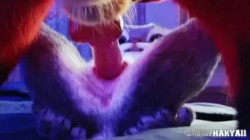 Judy Hopps wrong hole with Nick Wilde - Zootopia