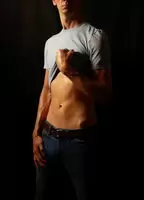 My wife's favorite light blue shirt
