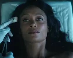 Thandie Newton sweet naked romping in 'Westworld'