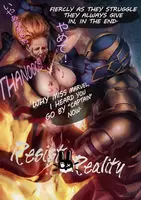 Thanos teaching Miss Marvel a lesson in manners uwu - It needed bigger boobs so...