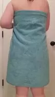 Dropped my towel!