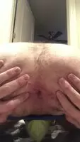 Fucked by a buddy, pushing his cum out