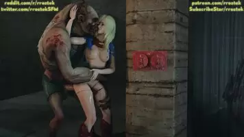 She loves filthy zombie cock