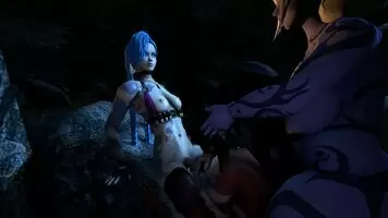 Soraka supports Jinx