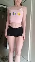 These shorts always give me camel toe...hope you don't mind