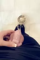 When Daddy makes you collect all your pee throughout the day 🙈