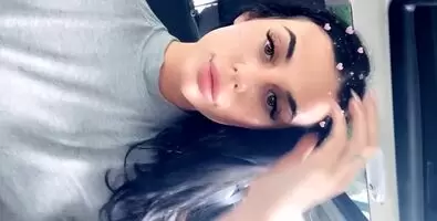 Ms. Archer loves jerking her gorgeous cock in the car. Who would want her as their Uber driver?