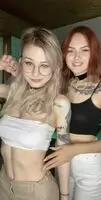 Playful girls