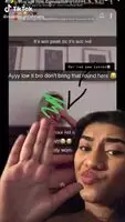 She didn't censor very well lol