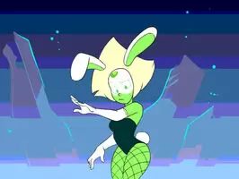 Peridot Bunny Suit