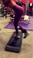 At the gym