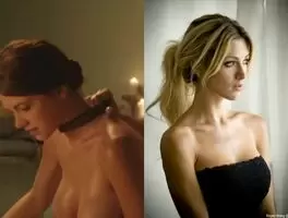 Laura Surrich's torpedo tits in Spartacus
