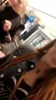 Flashing In Mall