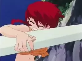 Ranma Saotome - 90's jiggle animation and topless