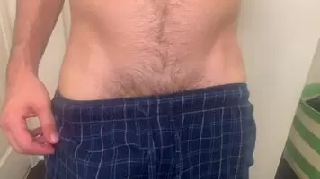 watch my cock flop around