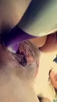 My pussy is a little creamy today