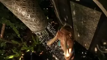 Kate Upton showering
