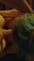 Using her throat