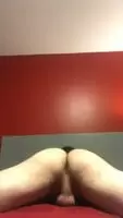 Wishing I was bouncing my ass on a real dick rn