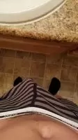 Unveiling and stroking my big young cock