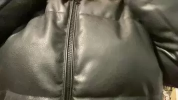 I usually wear this jacket when I want to avoid attention in public.. you guys get to see what’s underneath 😈
