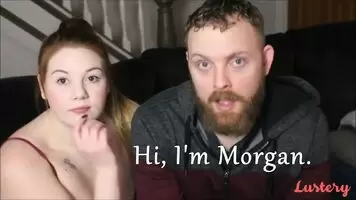 Fun couple try out some of their fetishes.