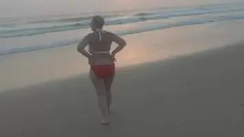 My big Ass beach reveal 😋 xx 55yo 🇦🇺
