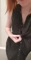 A little peek at what's waiting for you under my dress.. ;)