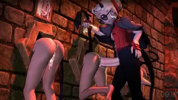 Justice Pounding Cerberus