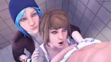 Chloe And Max Sharing A Cock