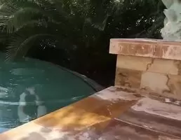 Out of the pool