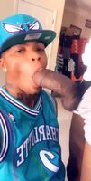 Sucking the thick dick