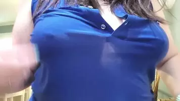 While doing housework I decide I need a break. My boobs need a good massage