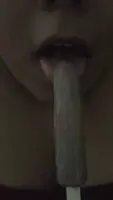 I just like really like sucking on things...