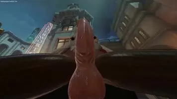 Sucking Mercy's massive cock POV, full version with sound in comments
