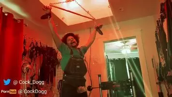 Luigi trapped in the dungeon