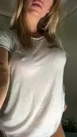 Nicole wet shirt and ass