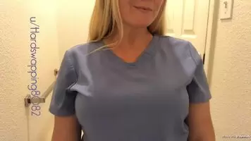 Scrub top titty drop🤩🤩🤩