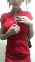 Perky teen boobs
