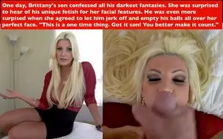 It took some convincing but Brittany was ready to let her son do the unthinkable. 