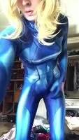 Samus about to nut