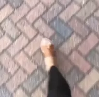 I’d love someone to walk with me and rub my sore feet after ;)