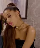 wanna lick and suck on her tongue and lips. have her put on more lip gloss and then she sucks me off.